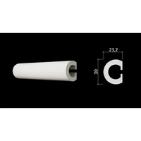 Молдинг Decor-Dizayn DD634(3m) 23.2х30х3000 мм