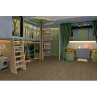 Кварц-виниловая LVT плитка DAMY FLOOR FAMILY 0030-6-LVT Дуб Мокко