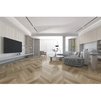 Кварц-виниловая LVT плитка DAMY FLOOR CHEVRON LVT DF05-Ch-LVT Сен-Жермен