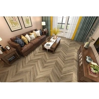 Кварц-виниловая LVT плитка DAMY FLOOR CHEVRON LVT DF06-Ch-LVT Амбуаз