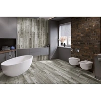 Кварцевый SPC ламинат DAMY FLOOR FAMILY TCM369-28 Дуб Рустикальный Cерый