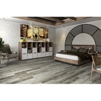 Кварцевый SPC ламинат DAMY FLOOR FAMILY TCM369-28 Дуб Рустикальный Cерый