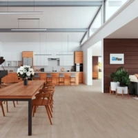 Виниловый пол CM Floor ScandiWood 21 Дуб Артик 4мм