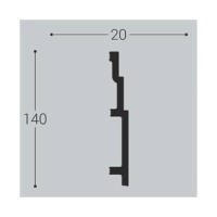 Плинтус напольный XPS Bello deco П13