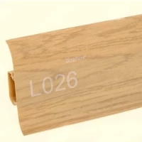 Плинтус напольный ПВХ Lineplast L026 Дуб мокко