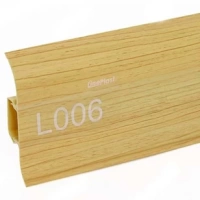 Плинтус напольный ПВХ Lineplast L006 Сосна светлая
