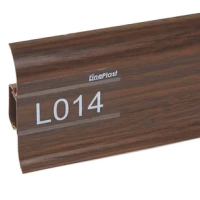 Плинтус напольный ПВХ Lineplast L014 Венге