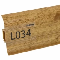 Плинтус напольный ПВХ Lineplast L034 Сосна замковая