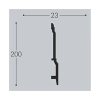 Плинтус напольный XPS Bello deco П18