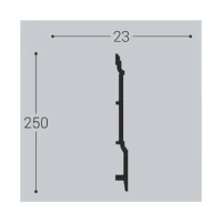Плинтус напольный XPS Bello deco П17