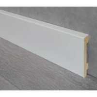 Плинтус напольный МДФ OHZ HM-1950, Белый