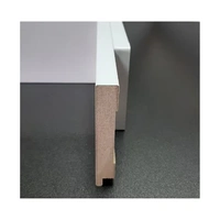 Плинтус напольный МДФ Супер Профиль ПП 1699, Белый