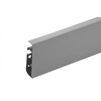 Плинтус напольный ПВХ Cezar HI-LINE PRESTIGE Серый 088