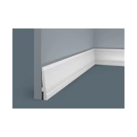 Плинтус напольный Экополимер Cosca Decor PX024 под покраску