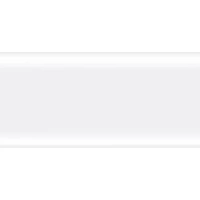 Плинтус напольный ПВХ Rico Leo 110 Белый