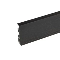 Плинтус напольный ПВХ Cezar HI-LINE PRESTIGE Темный Венге 200