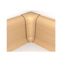 Угол внутренний к плинтусу ПВХ Rico Leo