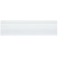 Плинтус напольный HDPS Winart PRO 80мм Ампир белый