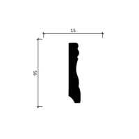 Плинтус напольный Decor-Dizayn 153A