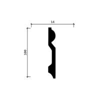 Плинтус напольный Decor-Dizayn DD137