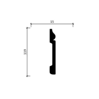 Плинтус напольный Decor-Dizayn DD004