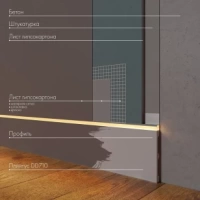 Плинтус напольный Decor-Dizayn DD710