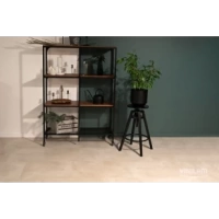 Виниловый ламинат Vinilam Ceramo Stone Glue Бетон Белый 71615