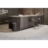 Виниловый ламинат Vinilam Ceramo Stone Итальянский Мрамор 83444