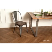 Виниловый ламинат Vinilam Паркет Шеврон Плезир I1651102