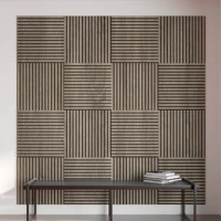 Реечная панель акустическая Stella Standart Дуб Винтаж 600x600