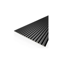 Реечная панель акустическая Stella Comfort De Luxe Black Lead 2780х600