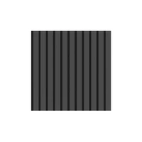 Реечная панель акустическая Stella Comfort De Luxe Black Lead 2780х600