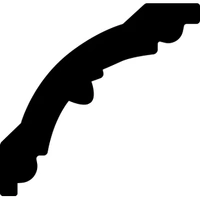 Карниз Европласт 1.50.290 жёсткий 61х61х2000 мм