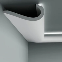 Карниз Европласт 1.50.710 жёсткий 247х100х2000 мм