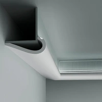 Карниз Европласт 1.50.710 жёсткий 247х100х2000 мм