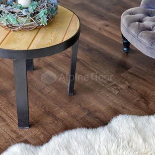 SPC-плитка Alpine Floor REAL WOOD Дуб Мокка Синхронное тиснение ECO 2-2
