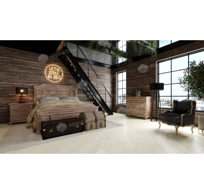 Каменно-полимерная плитка (SPC) Alpine Floor Дуб Арктик ECO 134-77 MC Каменно-полимерная плитка (SPC) Alpine Floor Дуб Арктик ECO 134-77 MC