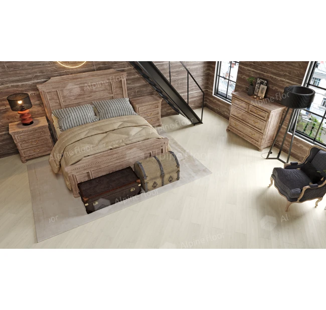 Каменно-полимерная плитка (SPC) Alpine Floor Дуб Арктик ECO 134-77 MC Каменно-полимерная плитка (SPC) Alpine Floor Дуб Арктик ECO 134-77 MC