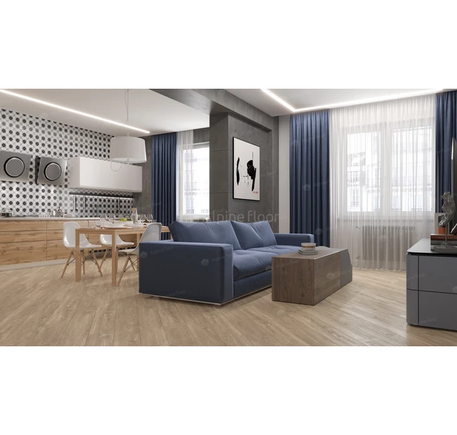 Кварц-виниловый пол Alpine Floor Sequoia Коньячная ЕСО 6-2 Кварц-виниловый пол Alpine Floor Sequoia Коньячная ЕСО 6-2