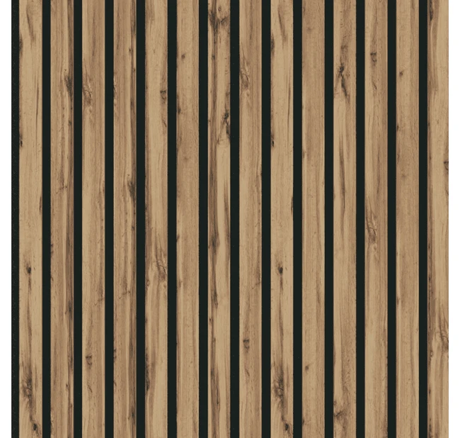 Реечная панель акустическая Stella Comfort Light Пекан 2780х600 Реечная панель акустическая Stella Comfort Light Пекан 2780х600