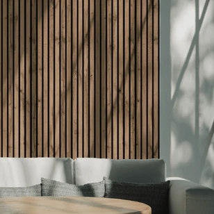 Реечная панель акустическая Stella Comfort Light Пекан 2780х600