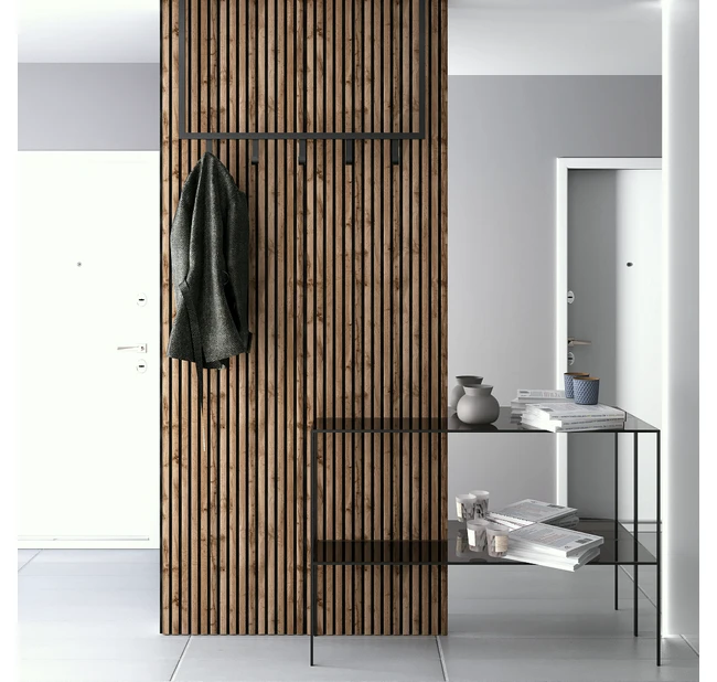 Реечная панель акустическая Stella Trend Light Пекан 2780х600х21 Реечная панель акустическая Stella Trend Light Пекан 2780х600х21