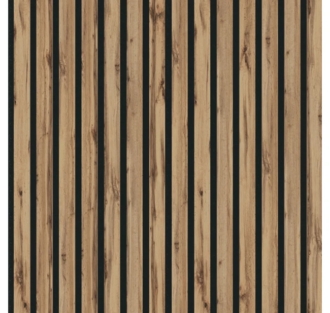 Реечная панель акустическая Stella Trend Light Пекан 2780х600х21 Реечная панель акустическая Stella Trend Light Пекан 2780х600х21