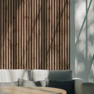 Реечная панель акустическая Stella Trend Light Пекан 2780х600х21