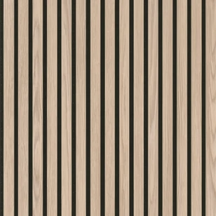 Реечная панель акустическая Stella Trend Light Дуб Снежный 2780х600х21