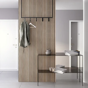 Реечная панель акустическая Stella Trend Light Дуб Снежный 2780х600х21