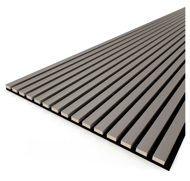 Реечная панель акустическая Stella Trend De Luxe Sandgrau 2780х600х21 Реечная панель акустическая Stella Trend De Luxe Sandgrau 2780х600х21