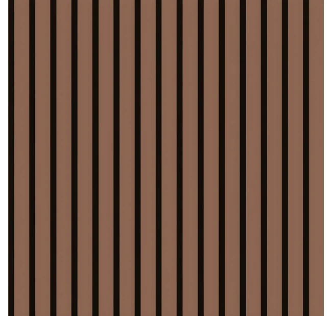 Реечная панель акустическая Stella Trend De Luxe Terracotta 2780х600х21 Реечная панель акустическая Stella Trend De Luxe Terracotta 2780х600х21