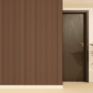 Реечная панель акустическая Stella Trend De Luxe Terracotta 2780х600х21