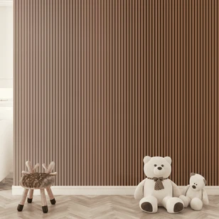 Реечная панель акустическая Stella Trend De Luxe Terracotta 2780х600х21